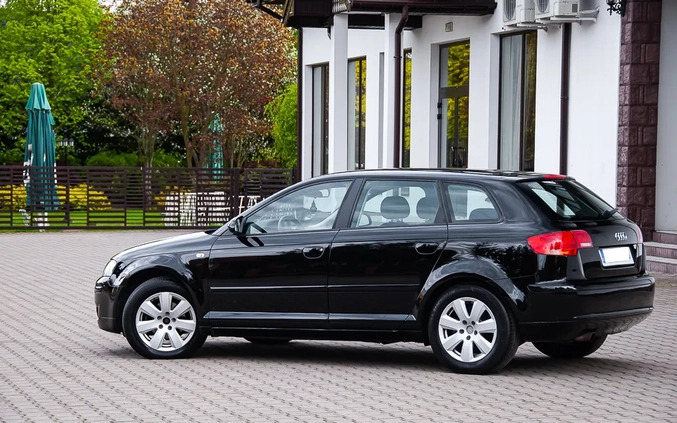 Audi A3 cena 21900 przebieg: 230000, rok produkcji 2007 z Goniądz małe 562